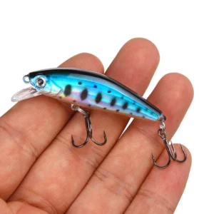 Laser Minnow 67g55cm 1pc Random Color Sinking Water Long Throw Lure Hard Bait Minnow Fishing Lure