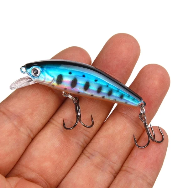 Laser Minnow 67g55cm 1pc Random Color Sinking Water Long Throw Lure Hard Bait Minnow Fishing Lure