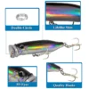 a4c50200a174a0d76f5d7859f26e554a.webp New Popper Lure Bait 7cm94g Floating Water Wave Lure Bait Seawater Fishing Freshwater 1pc Random Color