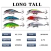Laser Minnow 67g55cm 1pc Random Color Sinking Water Long Throw Lure Hard Bait Minnow Fishing Lure