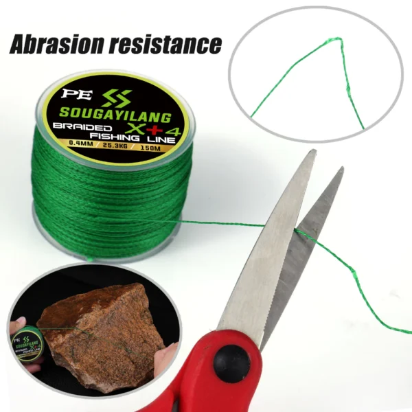 cn-11134207-7r98o-lkz1my4yohi631.webp 4X PE Fishing Line 150M Braided Line Multifilament Line Floating Line Fishing Wired