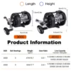 cn-11134207-7r98o-lppxgwpyoqbfe0.webp Fishing Reel Sea Fishing Reel 30004000 Model Trolling Fishing Reel Casting Fishing Reel For Freshwater or Saltwater Fishing Max Drag 28kg