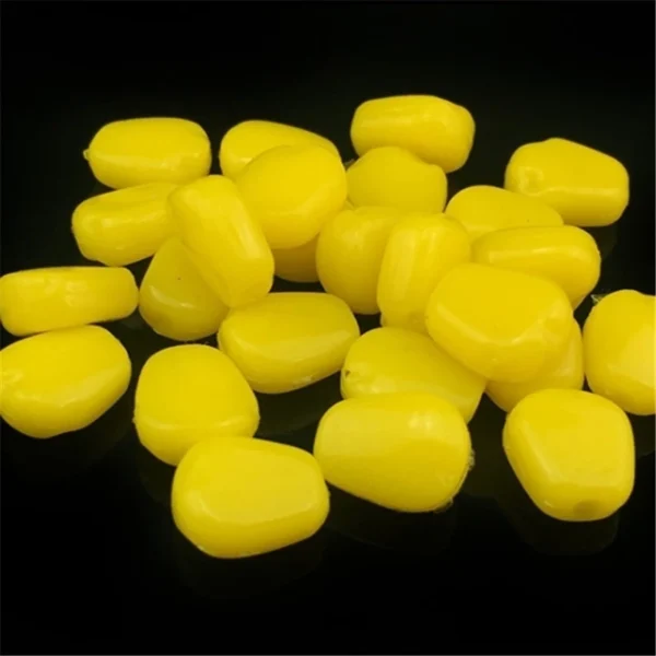 Hot Selling 100 Pieces 50Pcs Soft Baits Corn with Corn Smell Carp Fishing Lures Floating baits