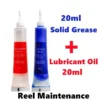 Fishing Reel Maintenance Kit 20ml Solid Grease  20ml Liquid Lubricant Oil Pancing Fishing Reel Protect