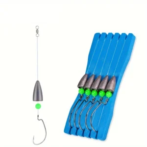 5pcs board Fishing Hook Set  Easy to Use Perfect for Bass Fishing
