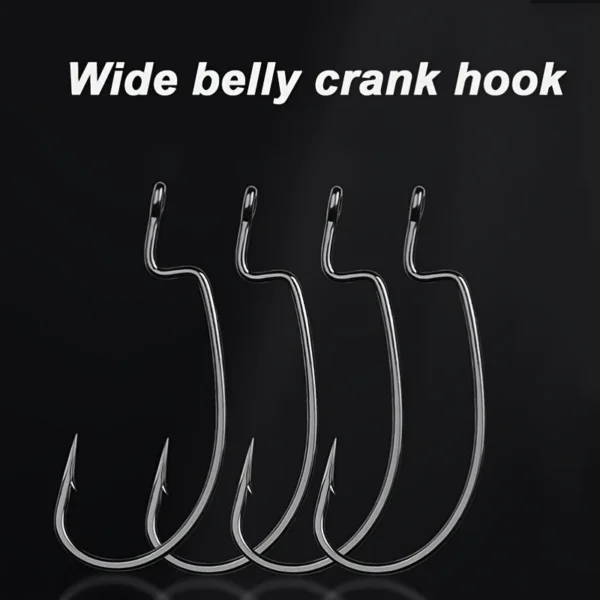 5pcs board Fishing Hook Set  Easy to Use Perfect for Bass Fishing