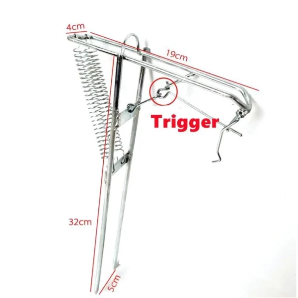 sg-11134201-7rd5w-m6tp3urdxkq125.webp Aluminum Alloy Automatic Fishing Rod Stand Ideal For Fishing Enthusiasts And Outdoorsmen